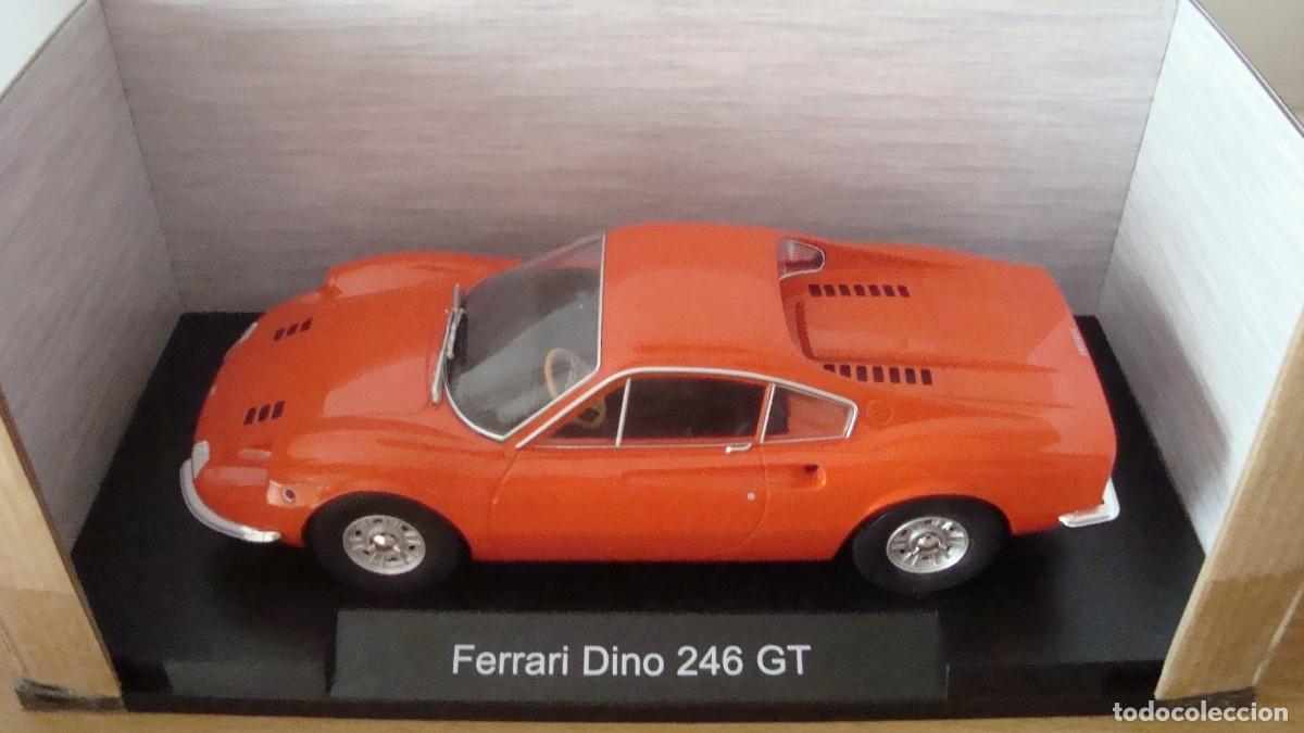 Coches a escala: Dino 246 GT 1969 Orange ModelCarGroup 18167 1/18