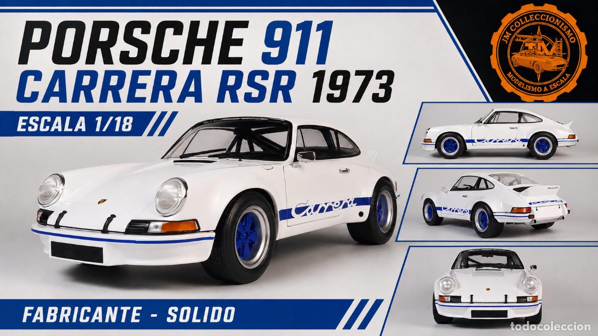 Carros em escala: Porsche 911 Carrera RSR 1973