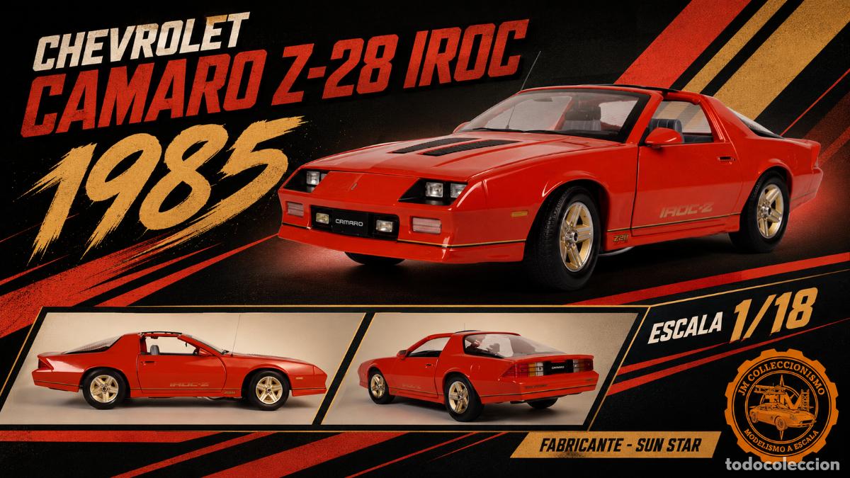 Coches a escala: Chevrolet Camaro Iroc Z 1985
