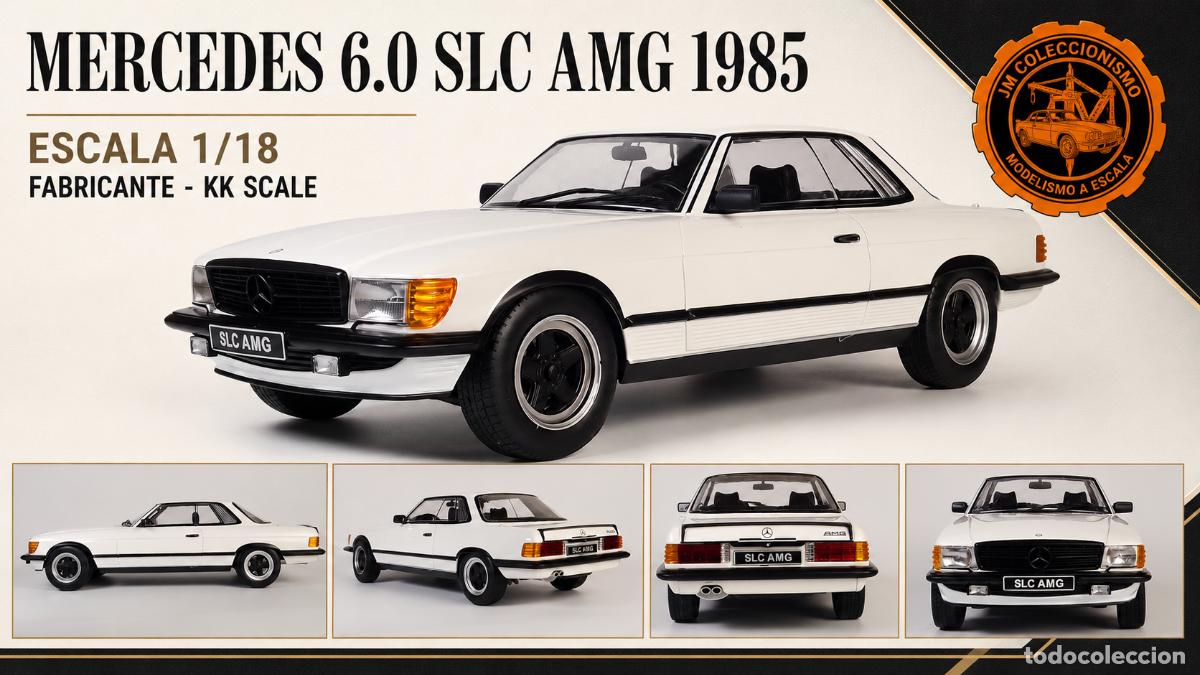 Voitures &agrave; l'&eacute;chelle: Mercedes 6.0 SLC AMG 1985