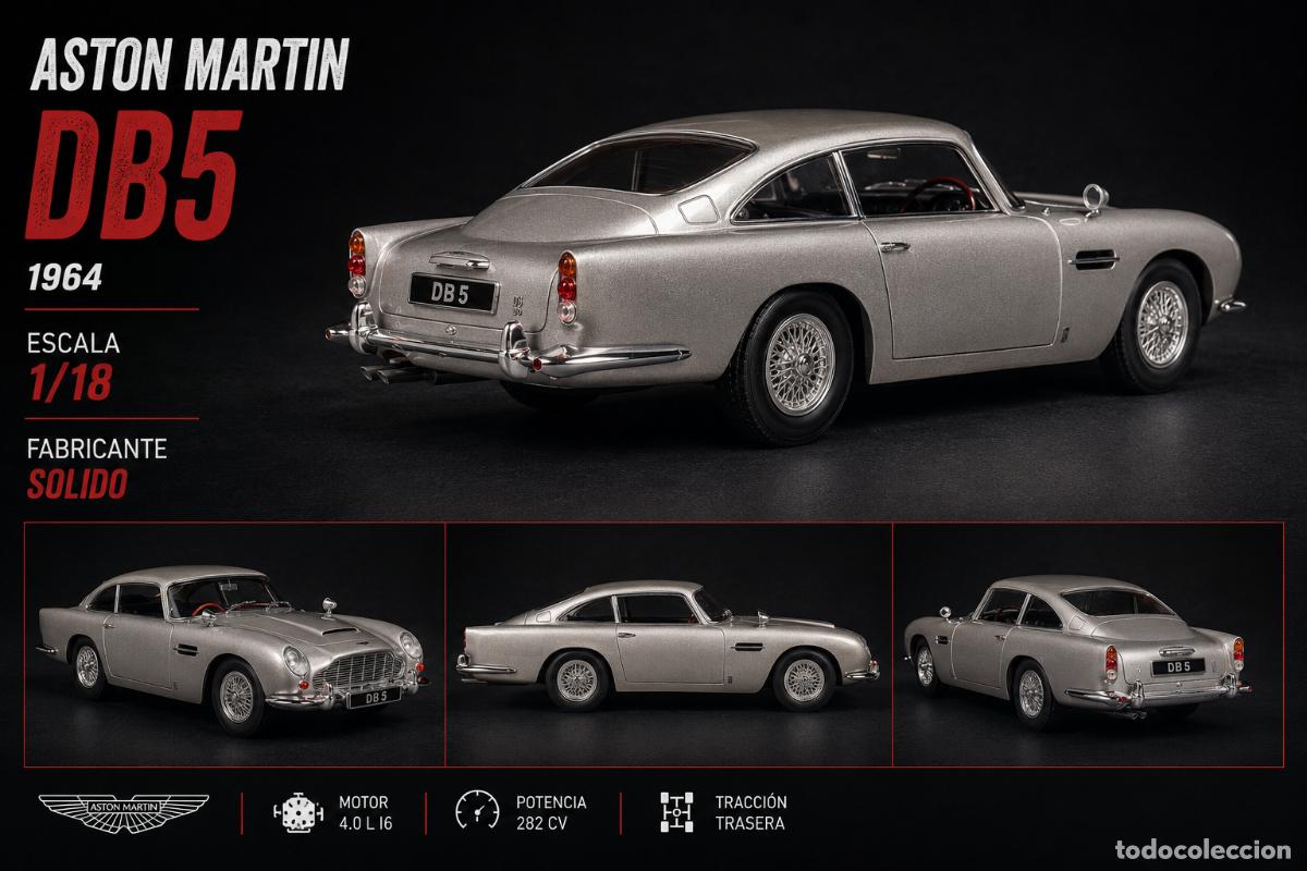 Carros em escala: Aston Martin DB5 1964