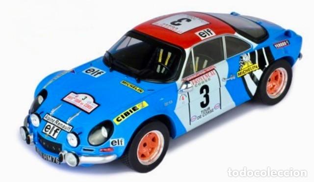 Coches a escala: Renault Alpine A110 Tour de Corse 1973 escala 1/18 de Ixo
