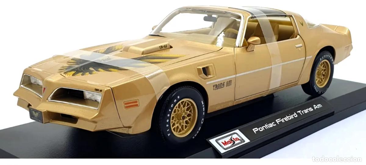Coches a escala: PONTIAC FIREBIRD TRANS AM MAISTO 1:18