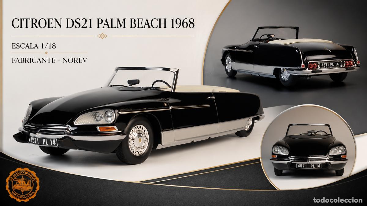 Coches a escala: Citroen DS21 Palm Beach 1968