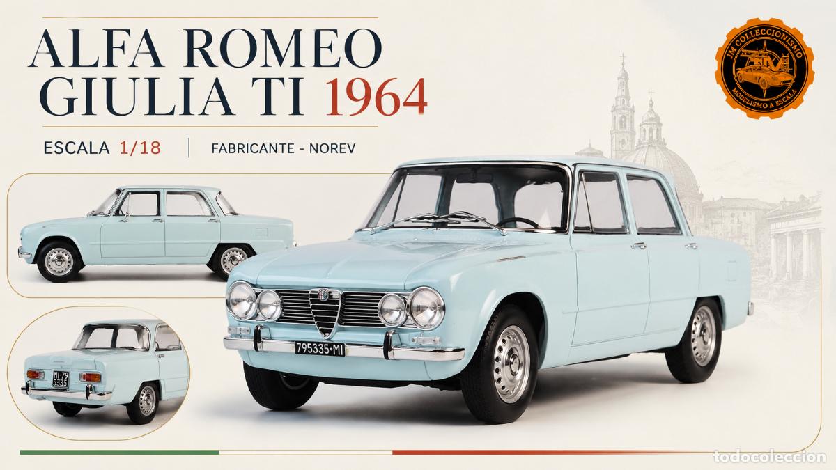Coches a escala: Alfa Romeo Giulia TI 1964