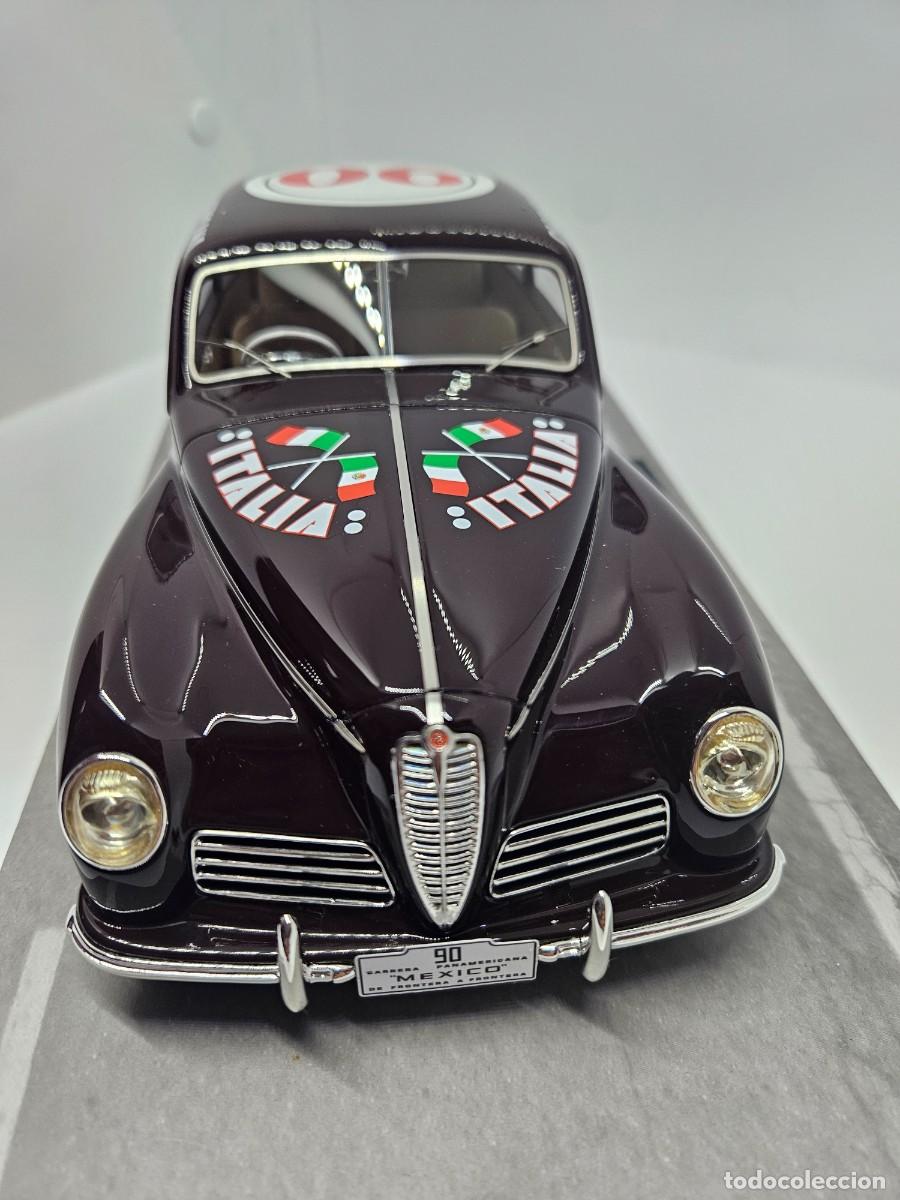 Auto in scala: 1/18 BBR ALFA-ROMEO FRECCIA D'ORO. PANAMERICANA 1950. PERFECTO Y COMPLETO.