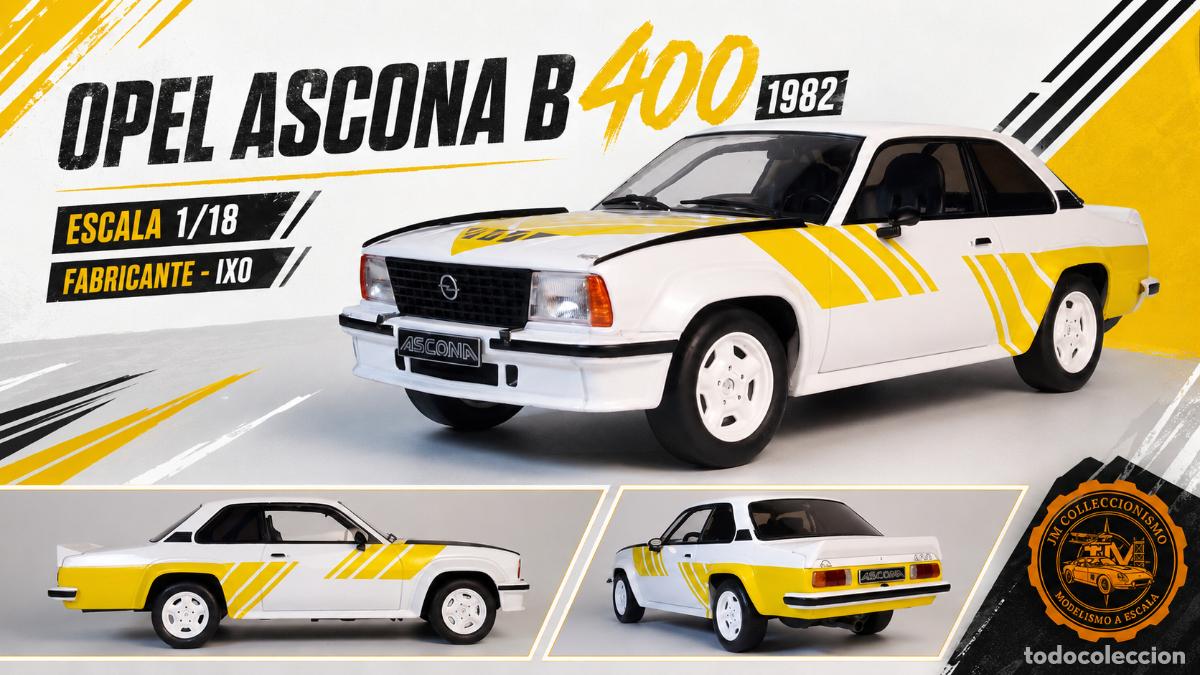 Voitures &agrave; l'&eacute;chelle: Opel Ascona B 400 1982