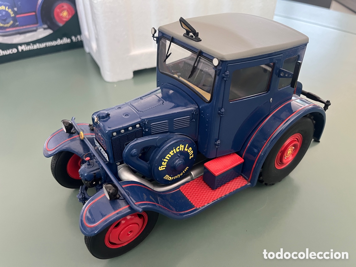 Coches a escala: Tractor Lanz Bulldog Eilbulldog Schuco 1:18