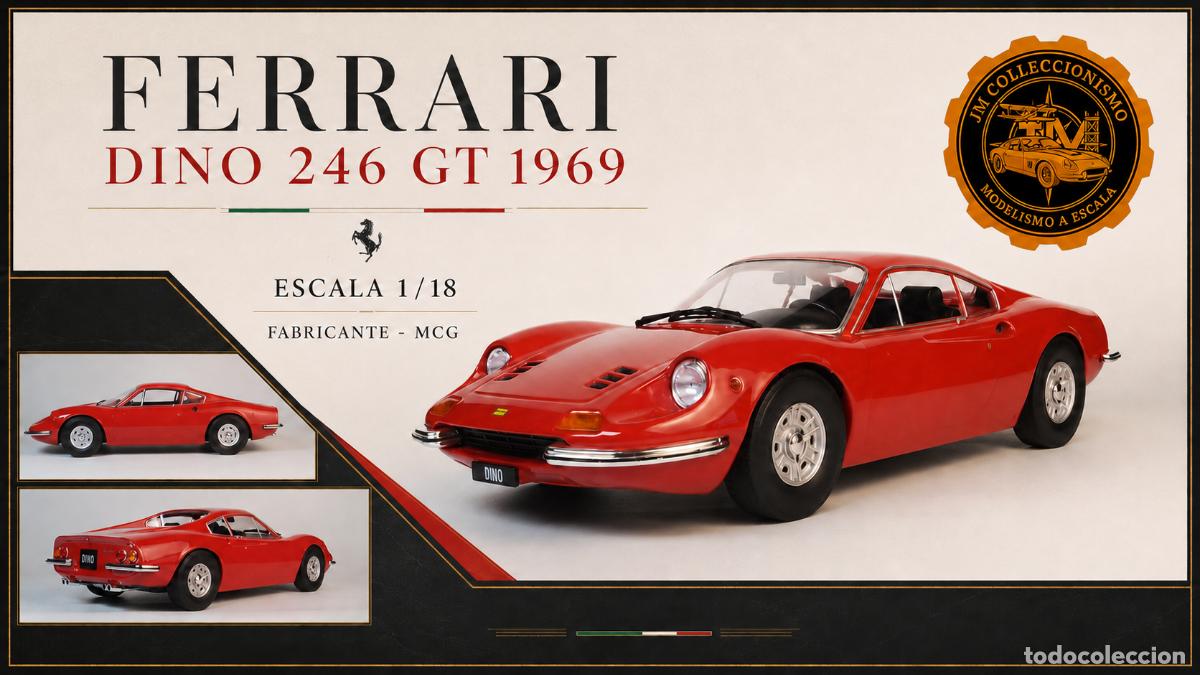 Coches a escala: FERRARI DINO 246 GT 1969