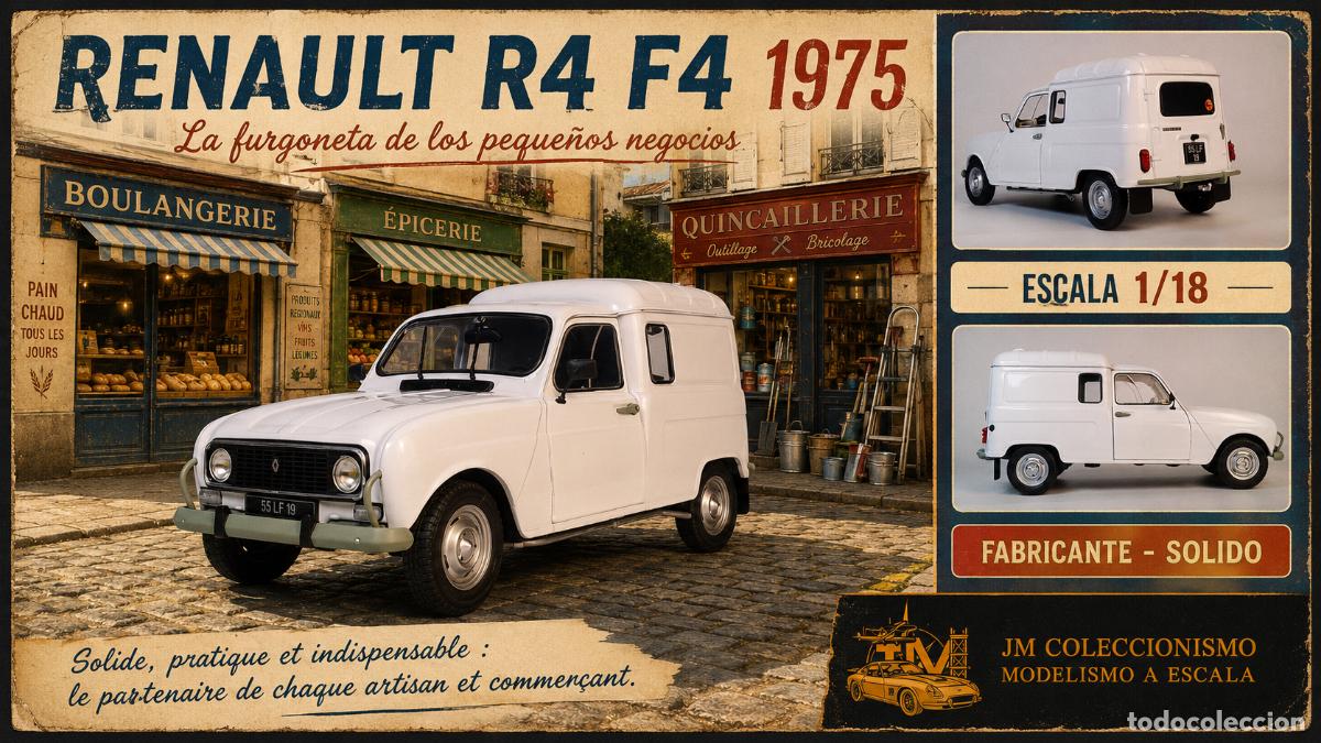 Coches a escala: Renault R4 L F4 1975