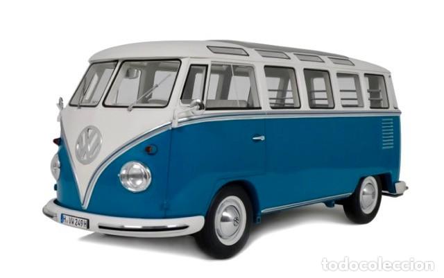 Coches a escala: Volkswagen Combi Type 2 (T1) Samba Bus 1962 escala 1/12 de Otto Mobile