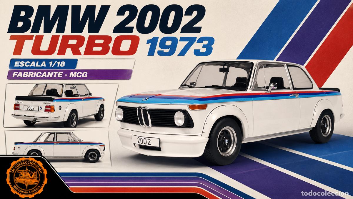 Coches a escala: BMW 2002 TURBO 1975 ESCALA 1/18