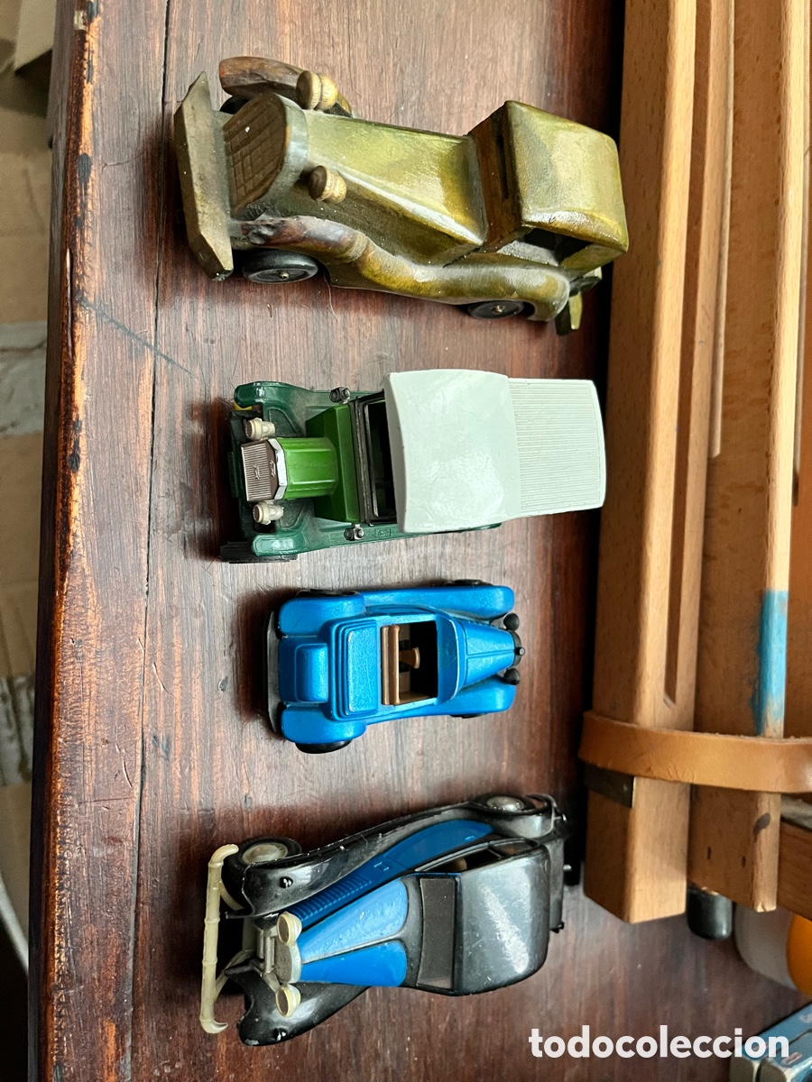 Coches a escala: Lote 4 coches guisval, matchbox, fort model T, bugatti T-50