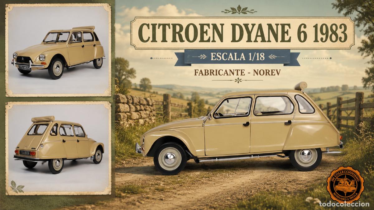 Coches a escala: Citroen Dyane 6 1983