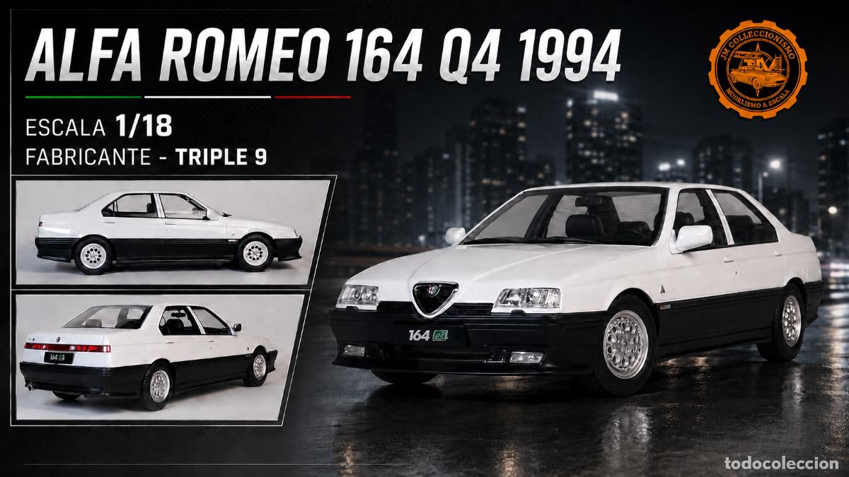 Voitures &agrave; l'&eacute;chelle: Alfa Romeo 164 Q4 1994
