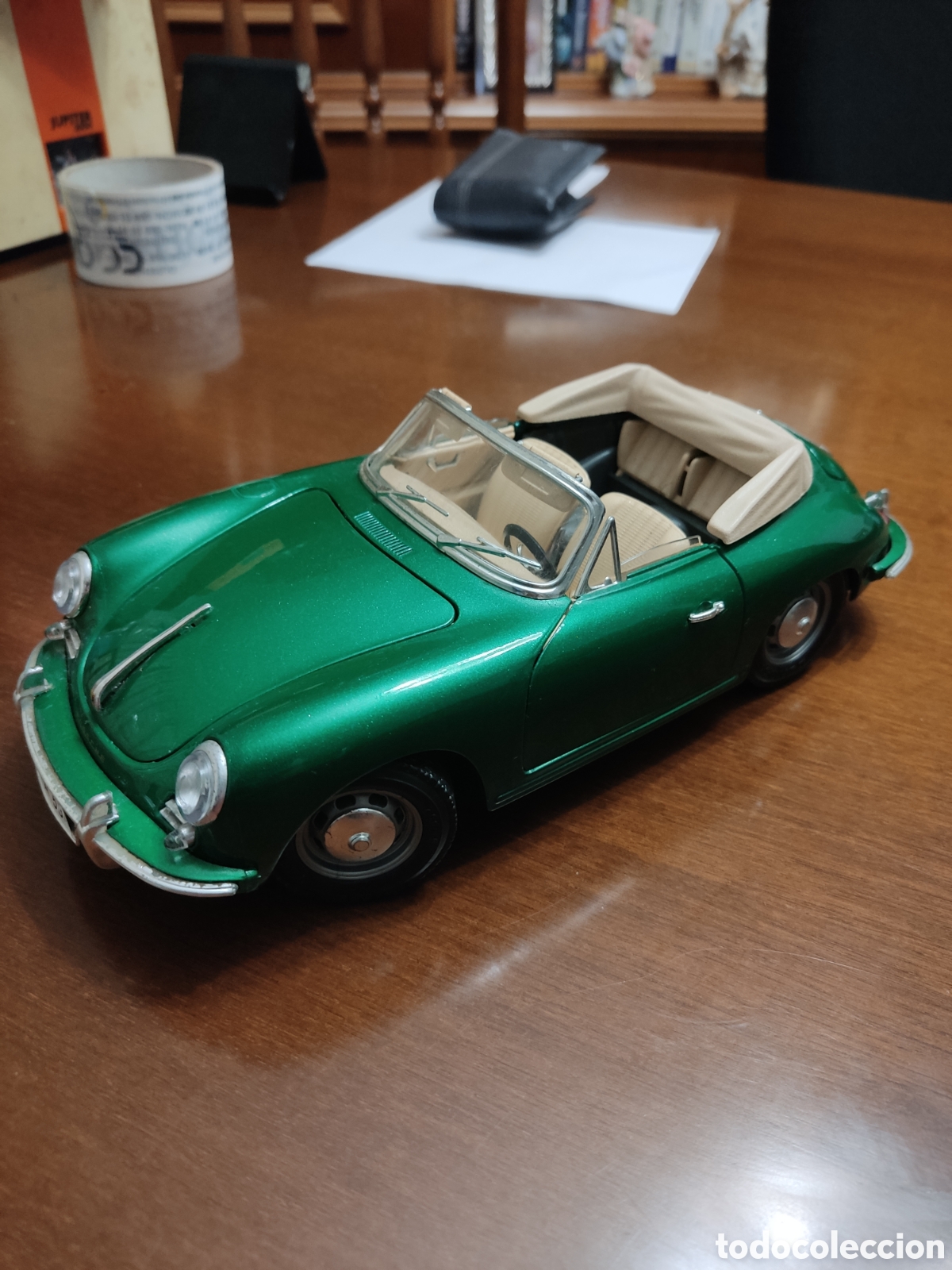 Coches a escala: Porsche 356 B 1961 Cabriolet Burago Escala 1:18