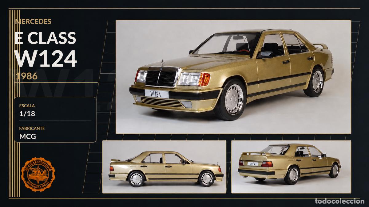 Voitures &agrave; l'&eacute;chelle: Mercedes Clase E W124 1986