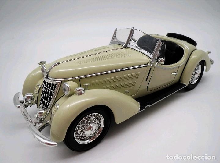 Coches a escala: WANDERER W25K ROADSTER 1936 1:18 RICKO