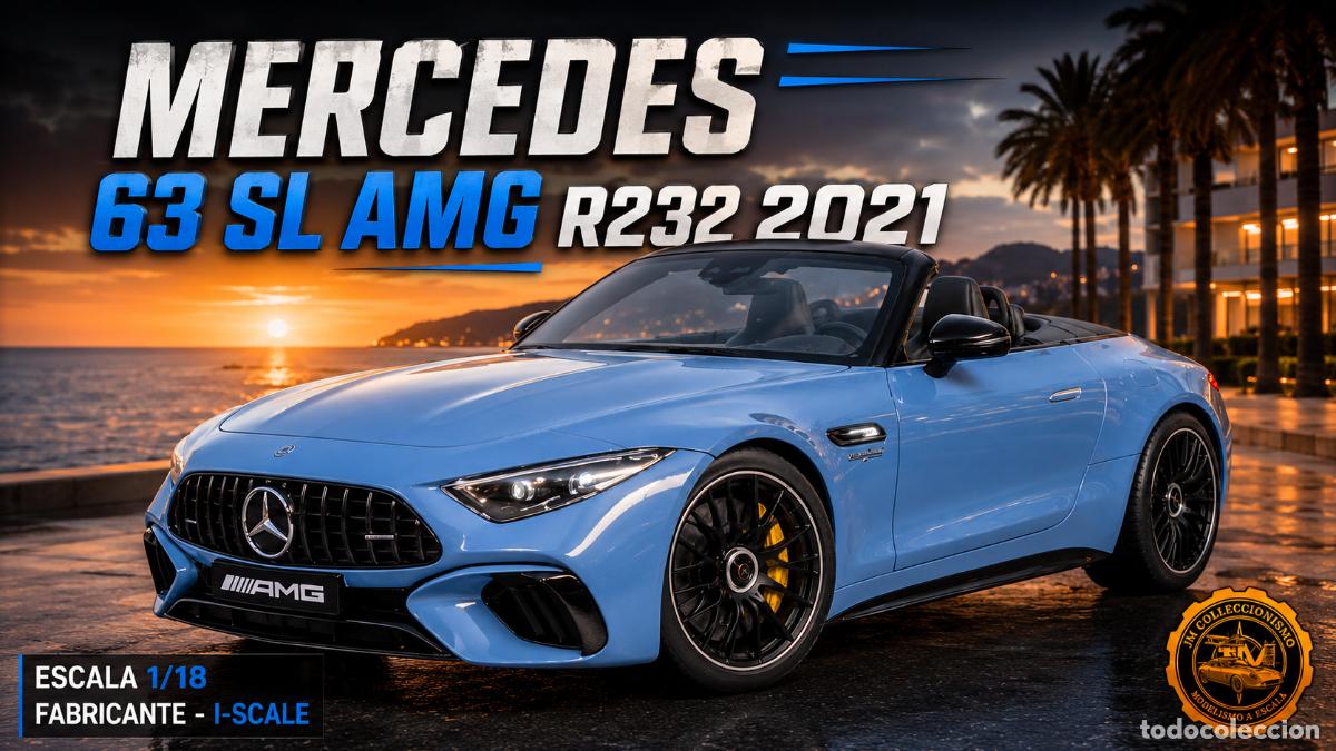 Coches a escala: Mercedes 63 SL AMG R232 2021