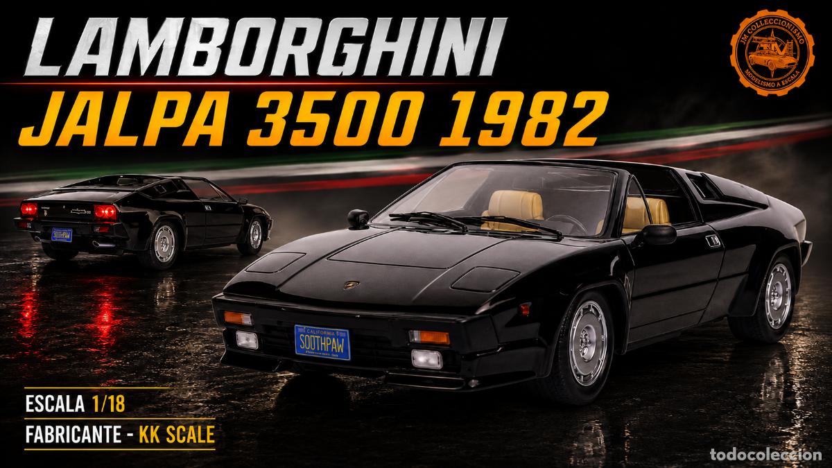 Carros em escala: Lamborghini Jalpa 3500 1982
