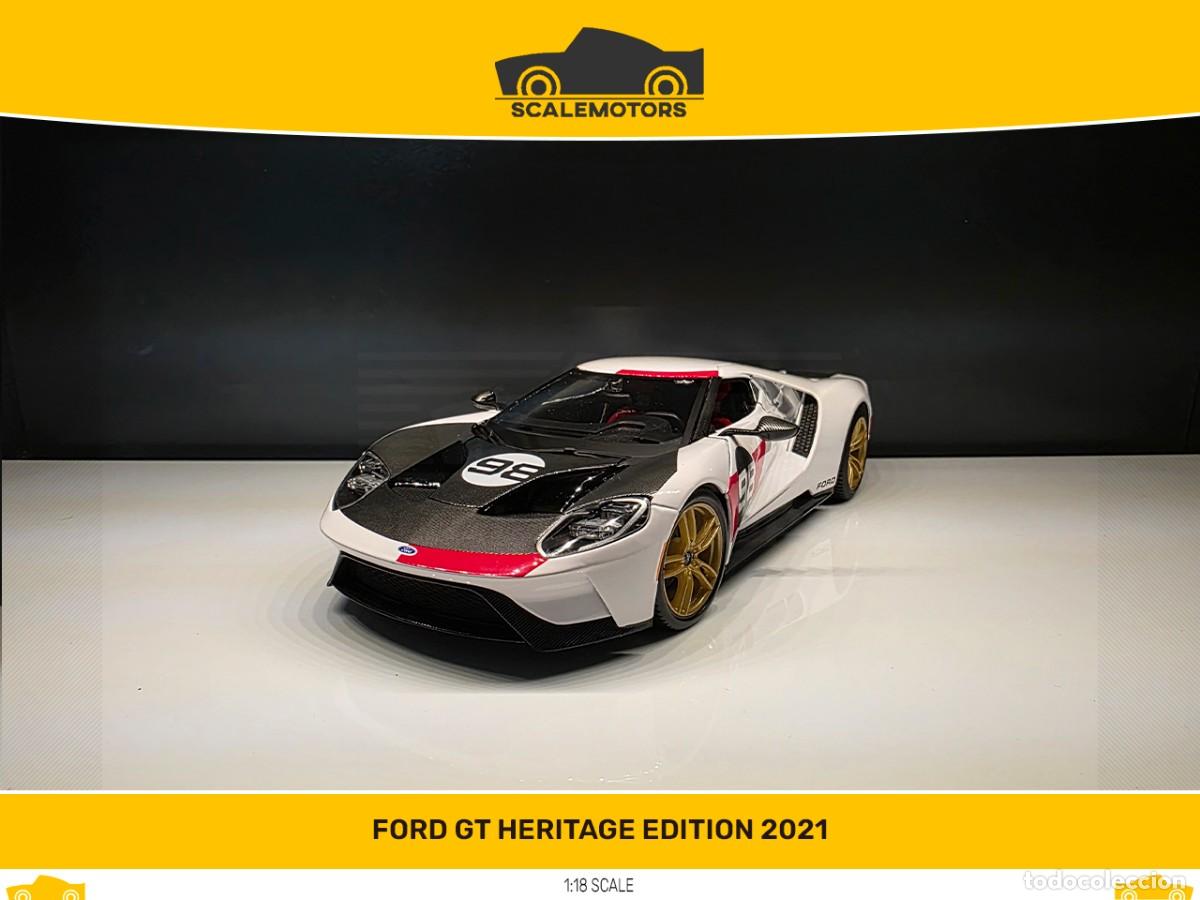 Coches a escala: 1:18 Ford GT Heritage Edition 2021