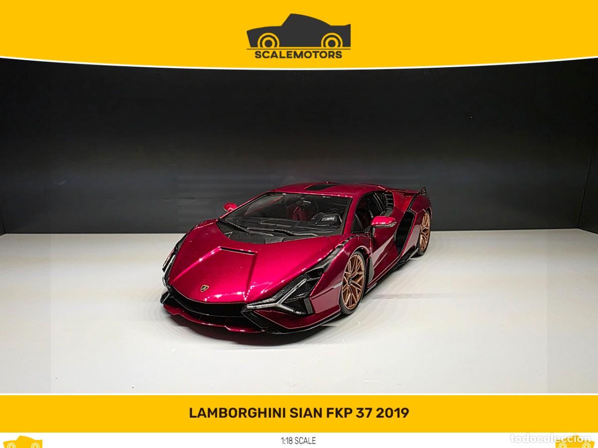 Coches a escala: 1:18 Lamborghini Sian FKP 37 2019