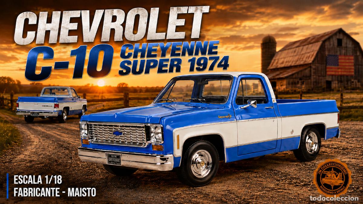 Coches a escala: Chevrolet C-10 Cheyenne Super 1974