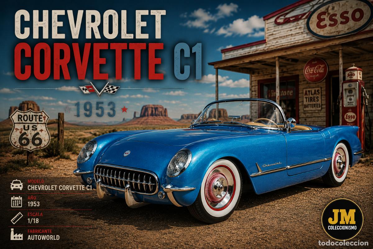 Modellautos: Chevrolet Corvette C1 1953