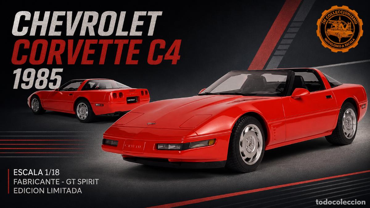 Coches a escala: Chevrolet Corvette C4 1995