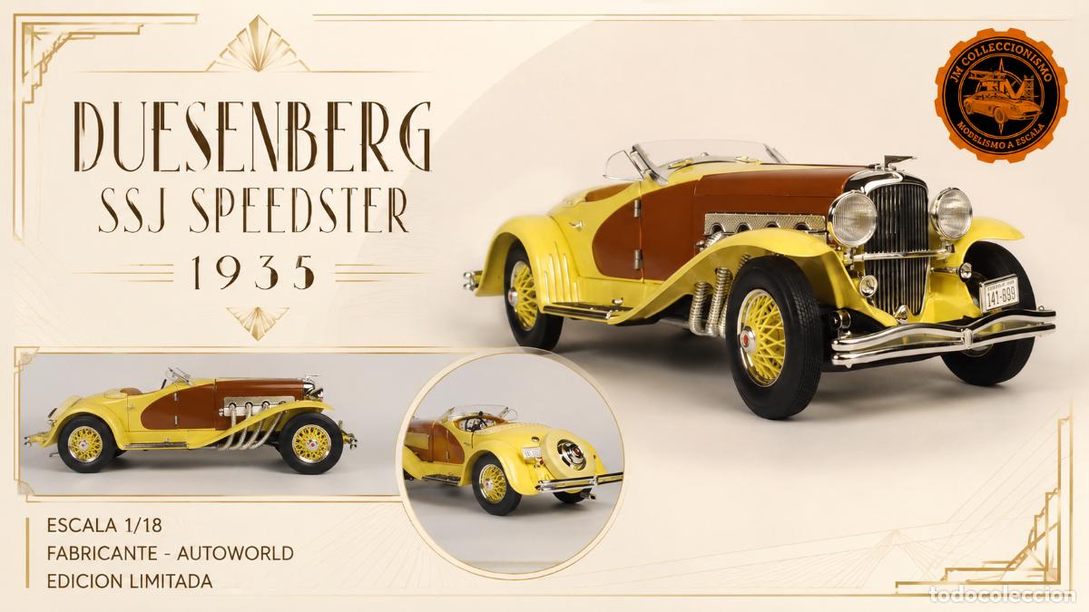 Coches a escala: Duesenberg SSJ Speedster 1935