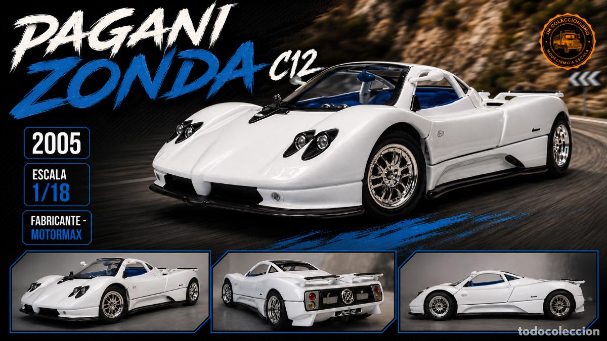 Voitures &agrave; l'&eacute;chelle: Pagani Zonda C12 2005