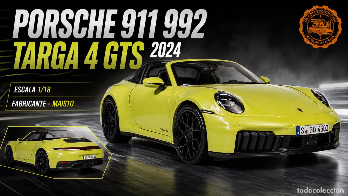 Modellautos: PORSCHE 911 992 TARGA 4 GTS 2022