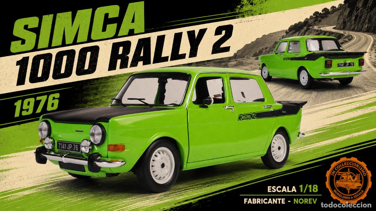 Modellautos: SIMCA 1000 RALLY 2 1976