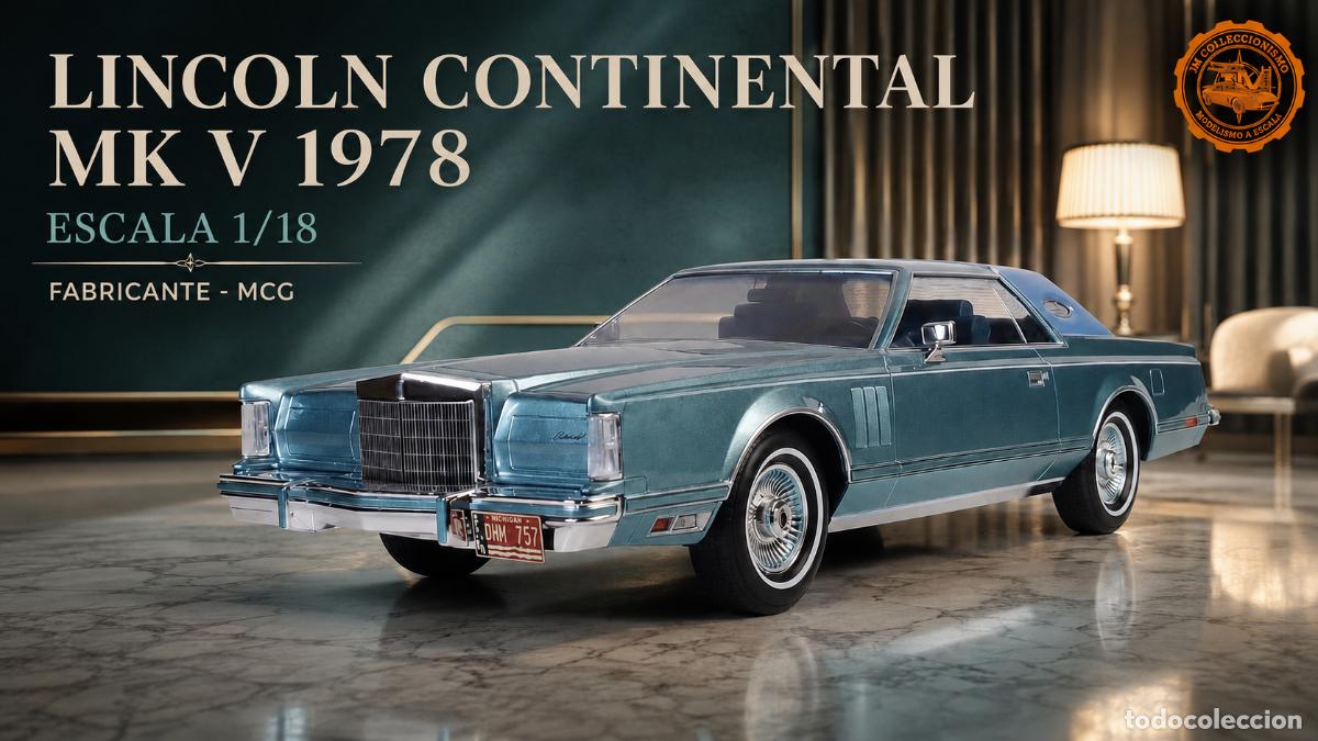 Coches a escala: Lincoln Continental Mk V 1978