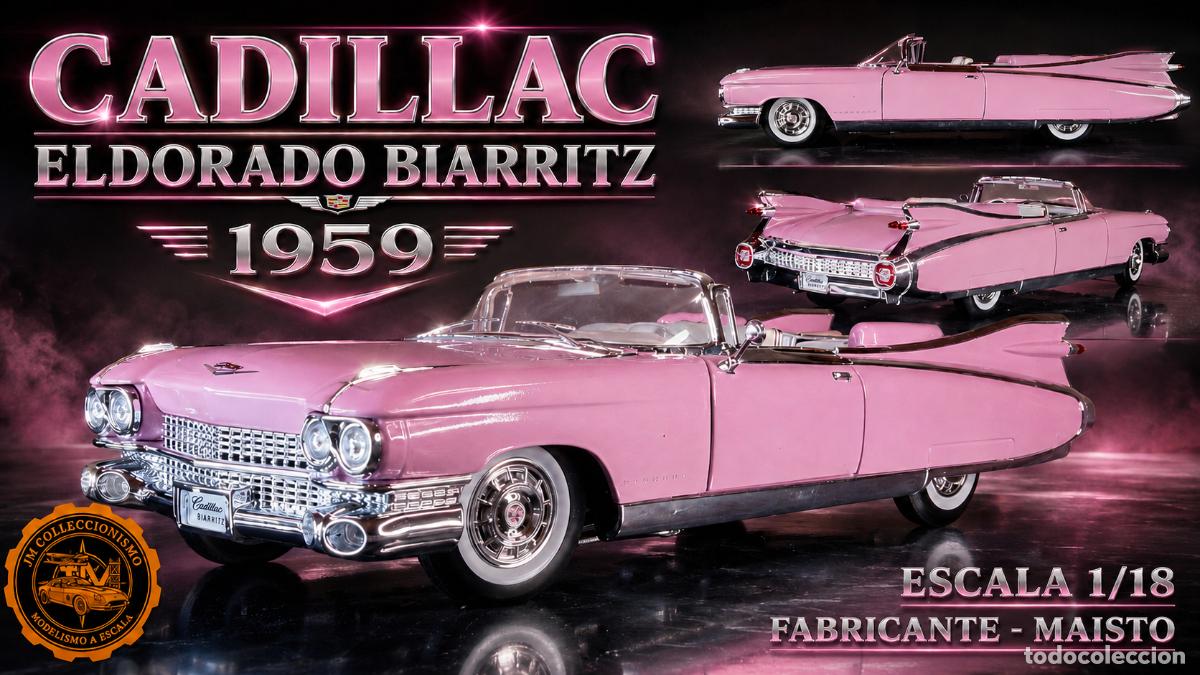 Voitures &agrave; l'&eacute;chelle: Cadillac Eldorado Biarritz Cabriolet 1959