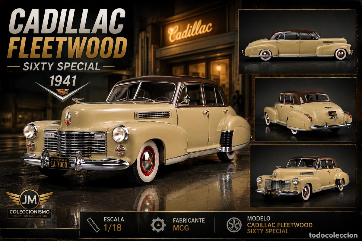 Coches a escala: Cadillac Fleetwood Sixty Special 1941