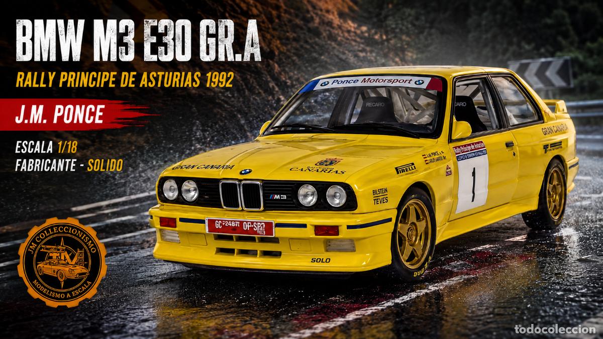 Voitures &agrave; l'&eacute;chelle: BMW M3 E30 Gr. A Rally Principe de Asturas 1992