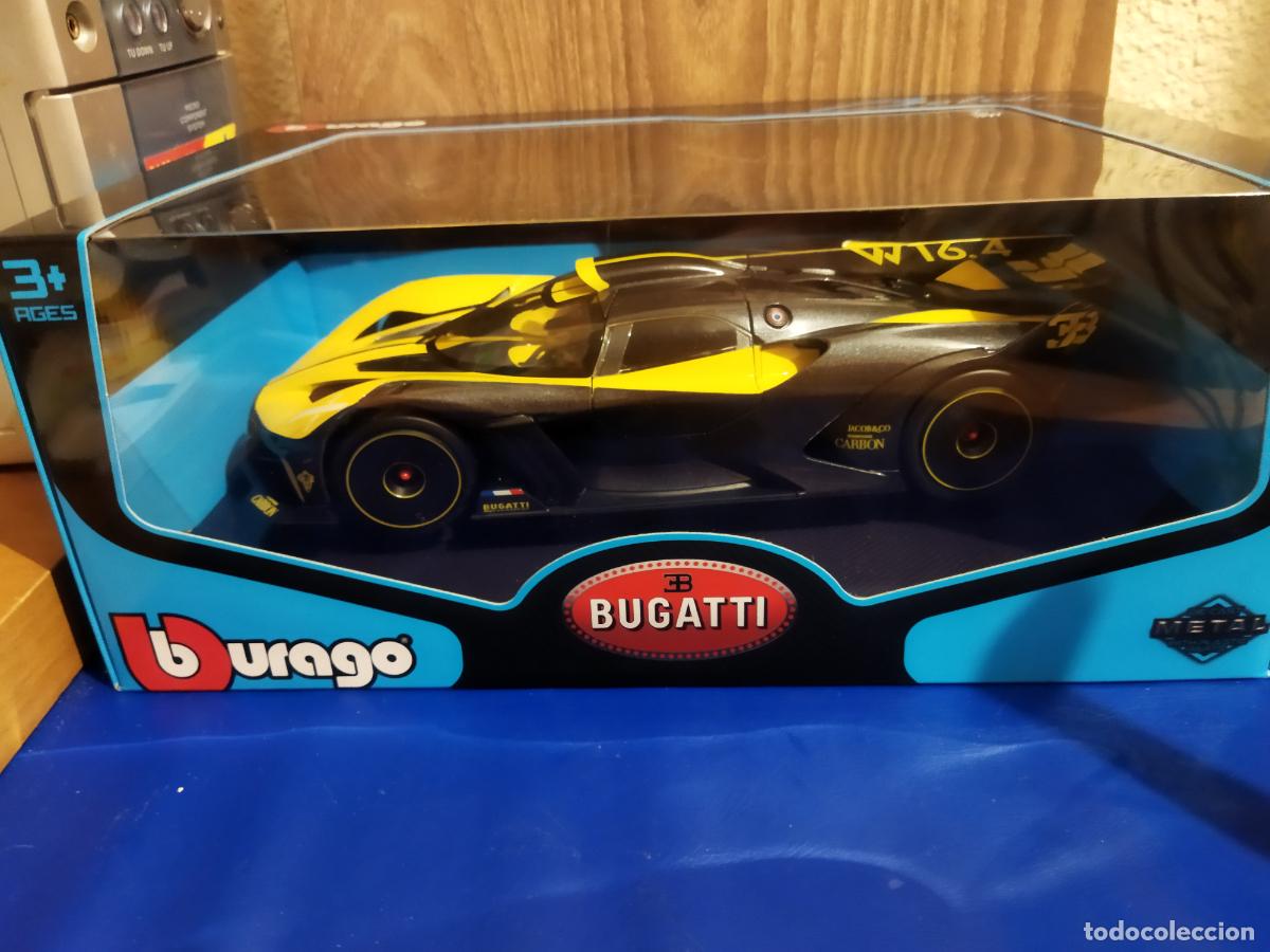 Coches a escala: Bugatti Bolide escala 1:18 burago