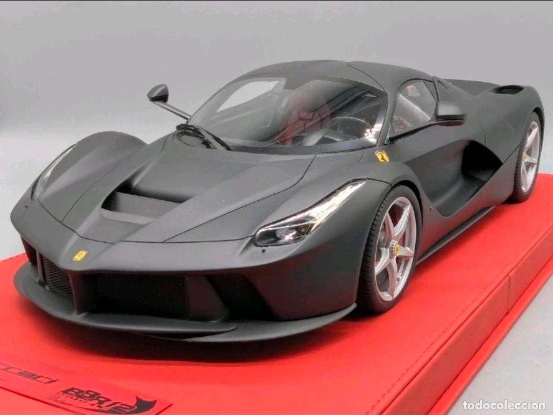 Coches a escala: Ferrari LaFerrari BBR 1/12 Negro Mate