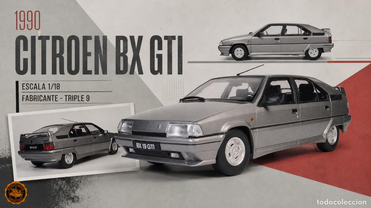 Carros em escala: Citroen BX GTi 1990 ESCALA 1/18