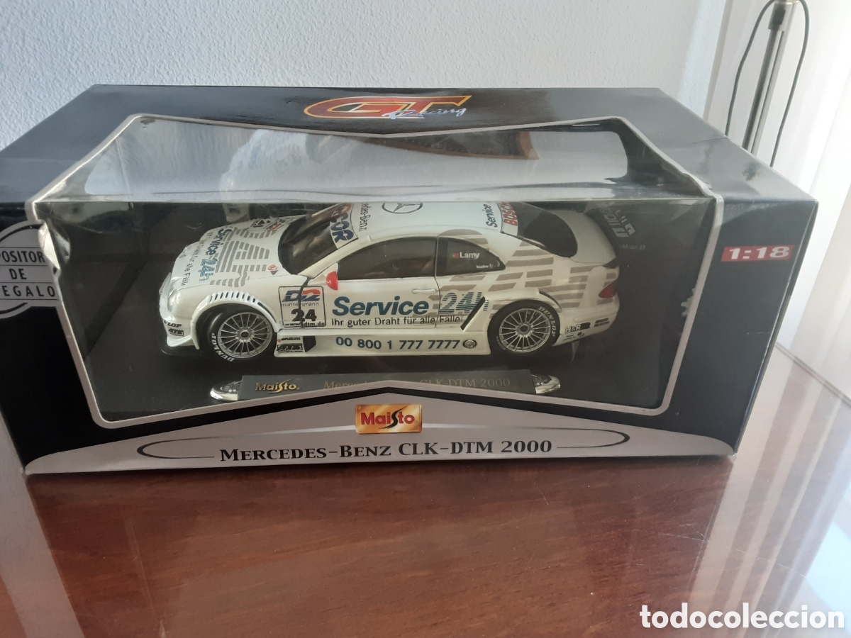 Coches a escala: Mercedes - Benz CLK DTM - 2000 Escala 1:18 . Maisto. Nuevo.
