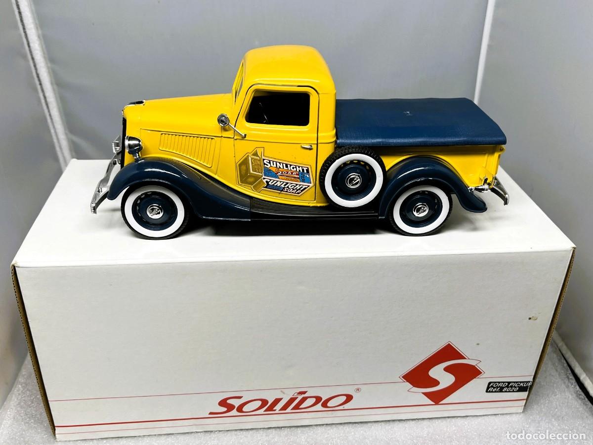 Coches a escala: SOLIDO FURGONETA FORD PICK UP ESC.1/18, NUEVA, C/CAJA - FLA
