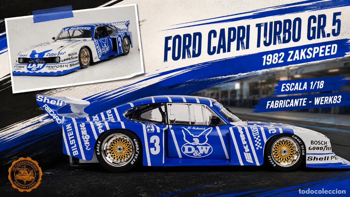 Modellautos: Ford Capri Turbo Gr. 5 Zakspeed 1982