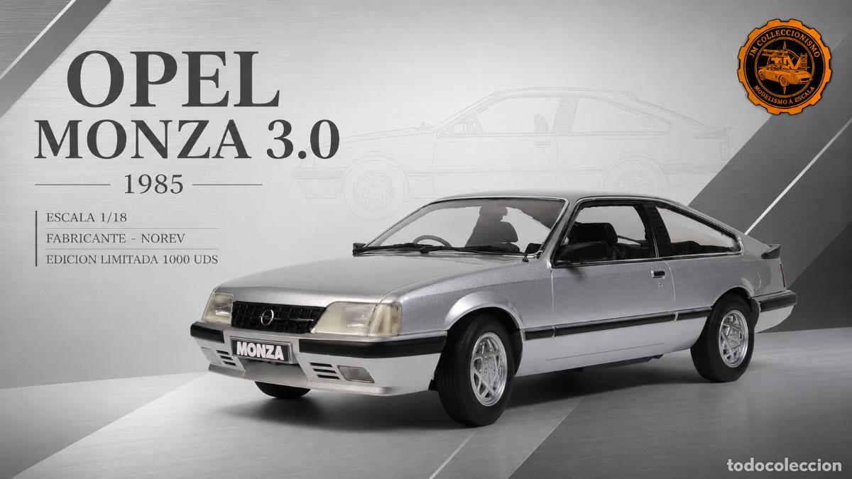 Coches a escala: Opel Monza 3.0 1985 1/18