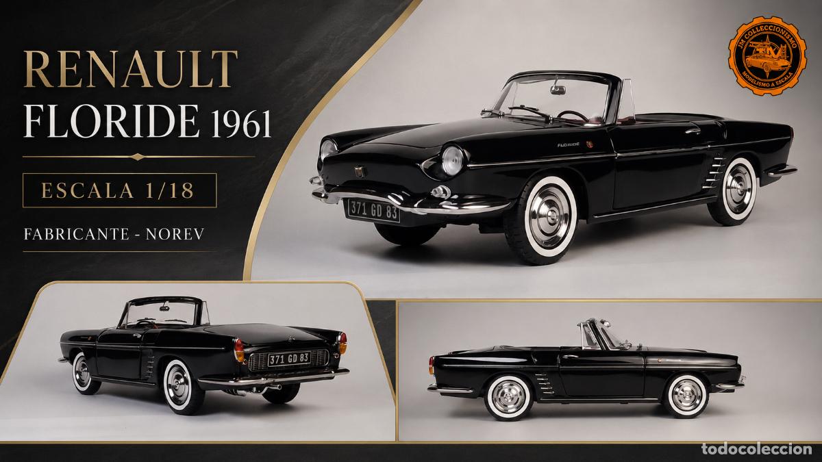Voitures &agrave; l'&eacute;chelle: Renault Floride 1961