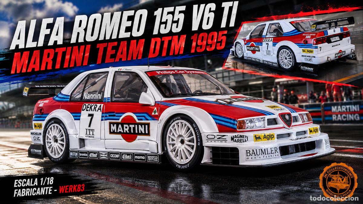 Coches a escala: Alfa Romeo 155 V6 Team Martini DTM 1995