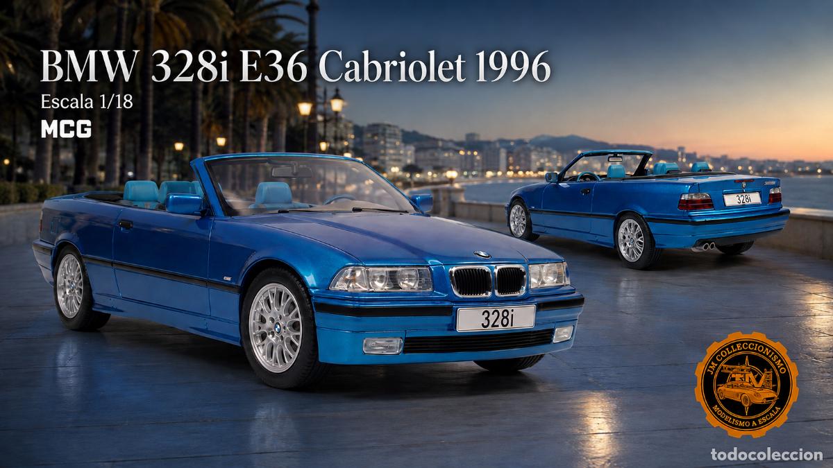 Coches a escala: BMW 328i E36 Cabriolet 1996