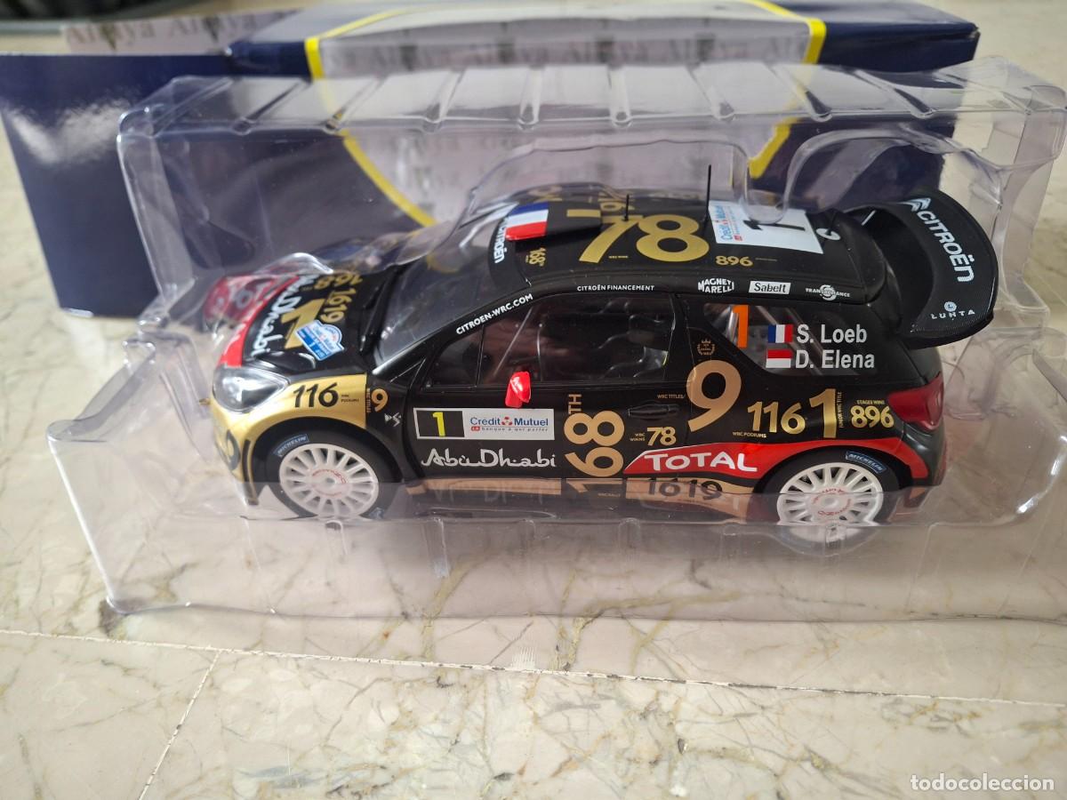Coches a escala: Citroen DS3 WRC - Sebastien Loeb - 1/18 de Altaya