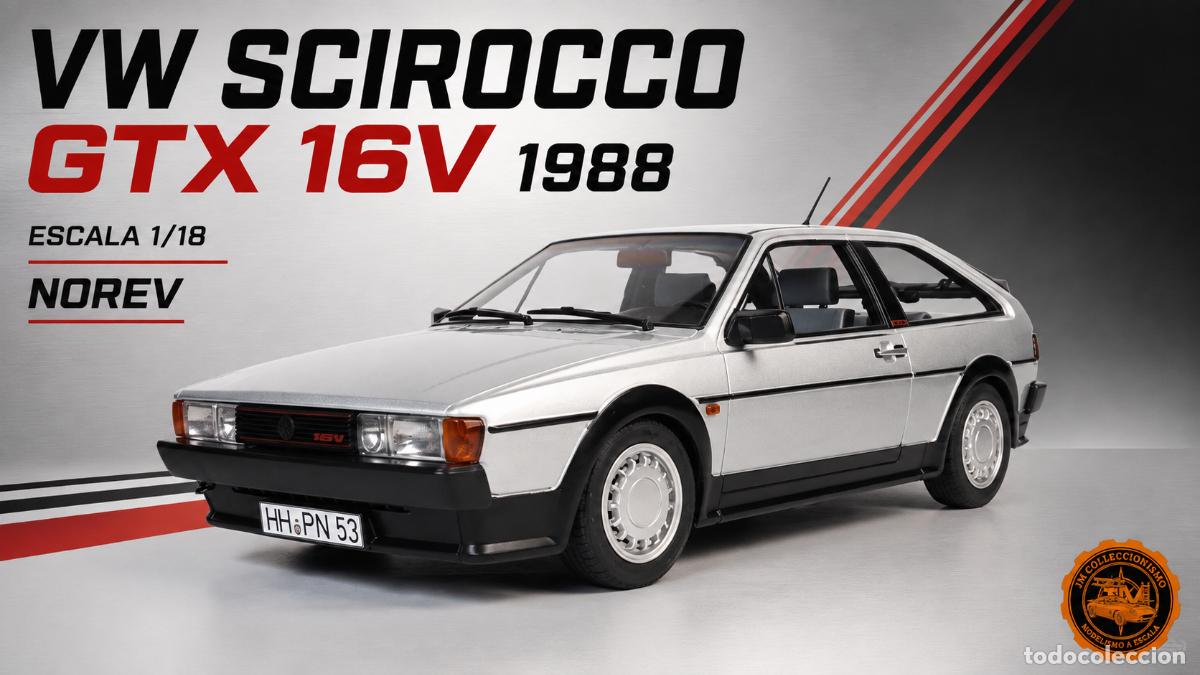 Coches a escala: Volkswagen Scirocco II GTX 1988