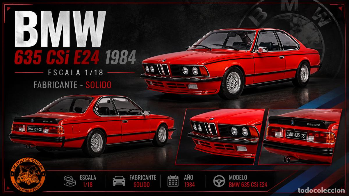 Modellautos: BMW 635 CSI E24 1984
